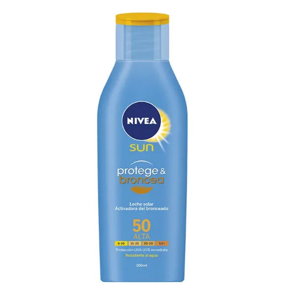 NIVEA NIVEA Sun Schutz und Bräune Sonnenlotion LSF 50 200 ml Bodylotion