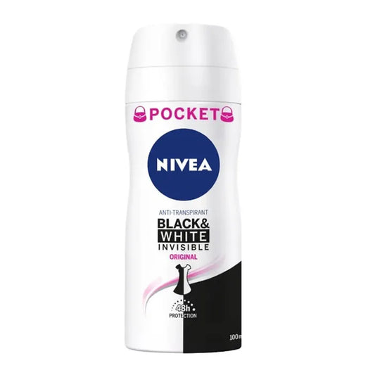 NIVEA NIVEA Black & White Invisible Original Deodorant Spray 100 ml