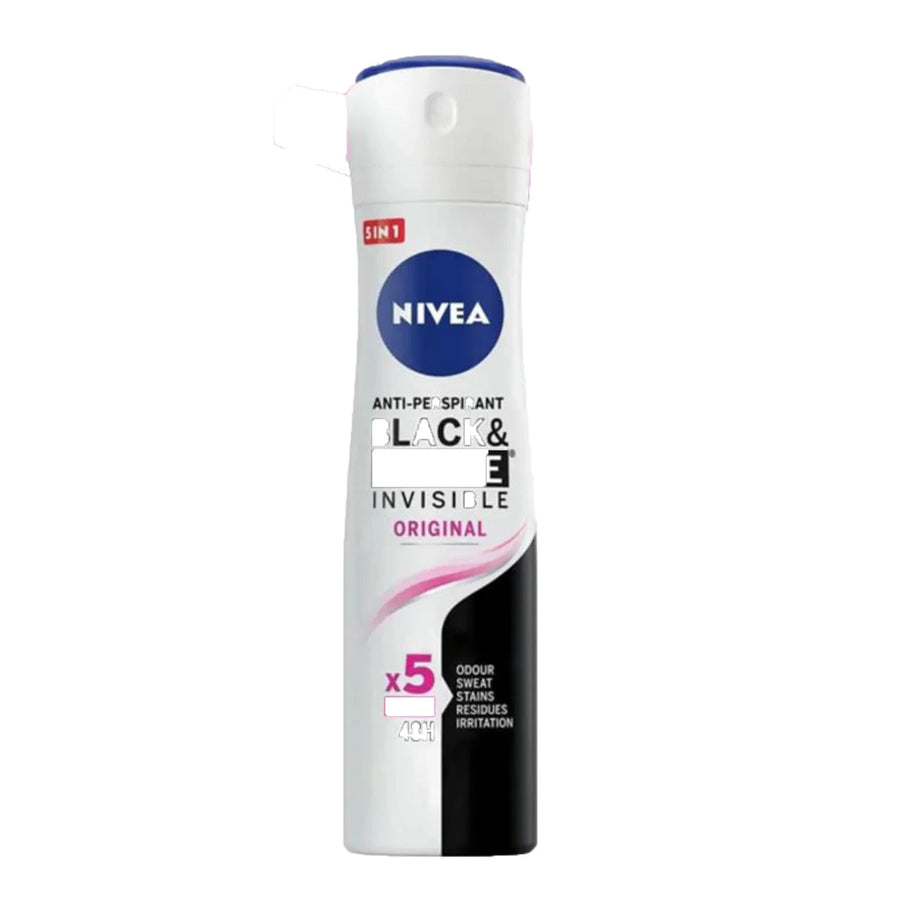 NIVEA Black & White Original Deodorant Spray 150 ml