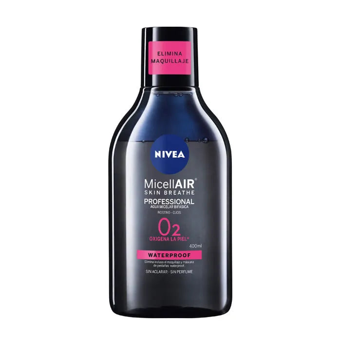 NIVEA NIVEA MicellAIR Mizellenwasser Waterproof 400 ml Make-up Entferner Kosmetik