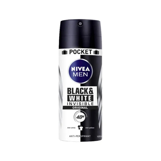 NIVEA NIVEA Men Black & White Invisible Original Deodorant Spray 100 ml