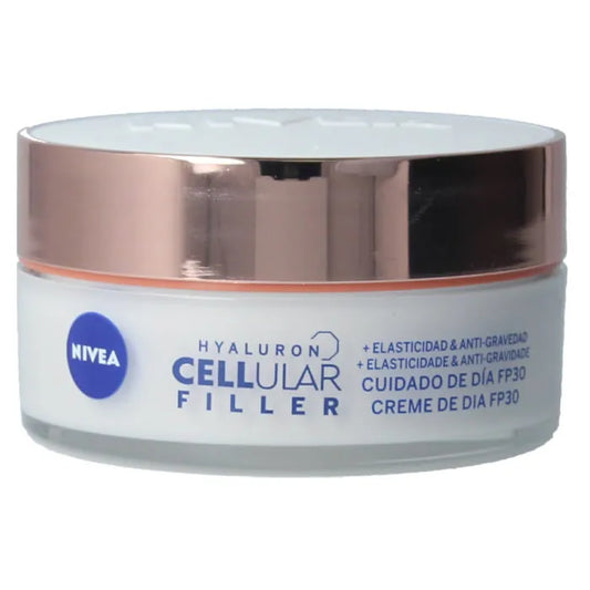 NIVEA Hyaluron Cellular Filler Cream mit SPF 30 50 ml Gesichtspflege Creme