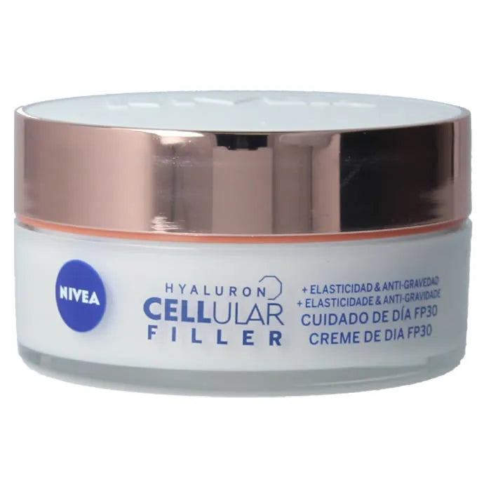 NIVEA Hyaluron Cellular Filler Cream mit SPF 30 50 ml Gesichtspflege Creme