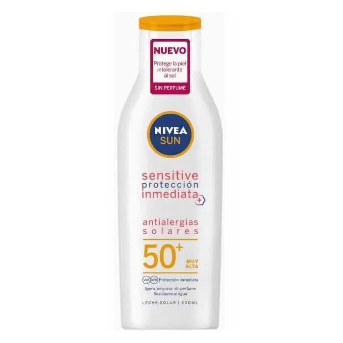 NIVEA NIVEA Sun Sensitive Sonnenmilch LSF 50+ 200 ml Sonnenpflege