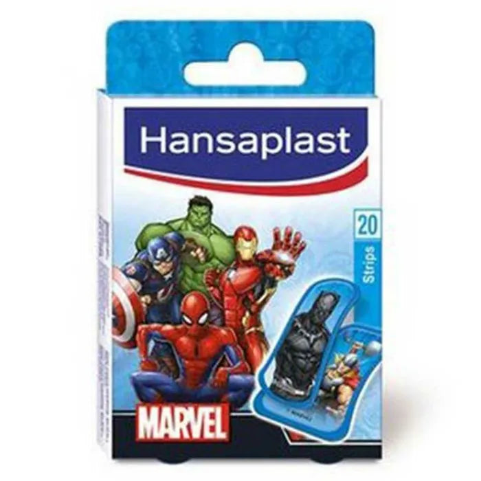 HANSAPLAST HANSAPLAST Kids Marvel 20 Pflaster für Kinder Marvel-Motive Kosmetik