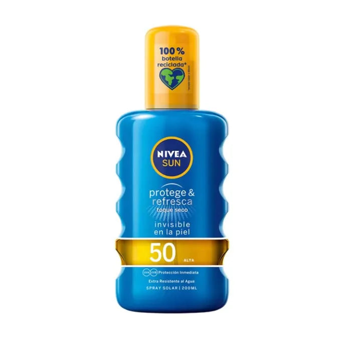 NIVEA NIVEA Sun Protect and Refresh Sonnenspray SPF 50 200 ml Sonnenpflege