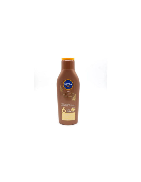 NIVEA NIVEA Sun Carotene Bronze Sonnenmilch LSF 6 200 ml Sonnenpflege