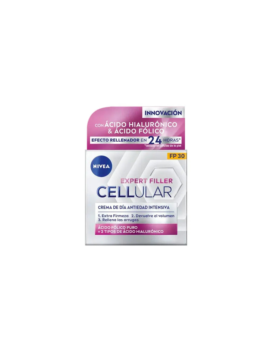 NIVEA NIVEA Cellular Filler Hyaluron und Folsäure Tagescreme SPF 30 50 ml Kosmetik