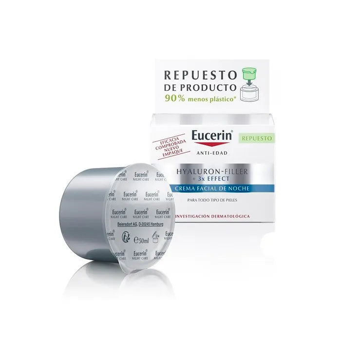 EUCERIN Eucerin Hyaluron Filler Nacht Nachfüllpackung 50 ml Gesichtspflege Kosmetik