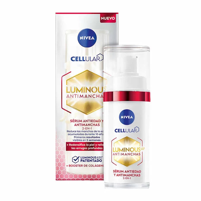 Nivea Luminous 630 2-in-1 Anti-Age Anti-Dark-Spot Serum 30 ml