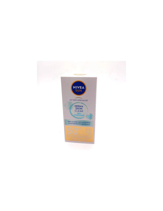 NIVEA NIVEA Sun Facial UV Creme mit Niacinamid SPF 50 Sonnenschutz 40 ml Sonnenpflege