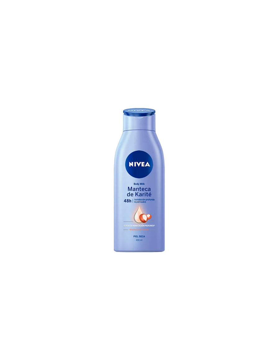 NIVEA NIVEA Manteca De Karité Body Milk 400 ml Körpermilch Pflege Lotion Kosmetik