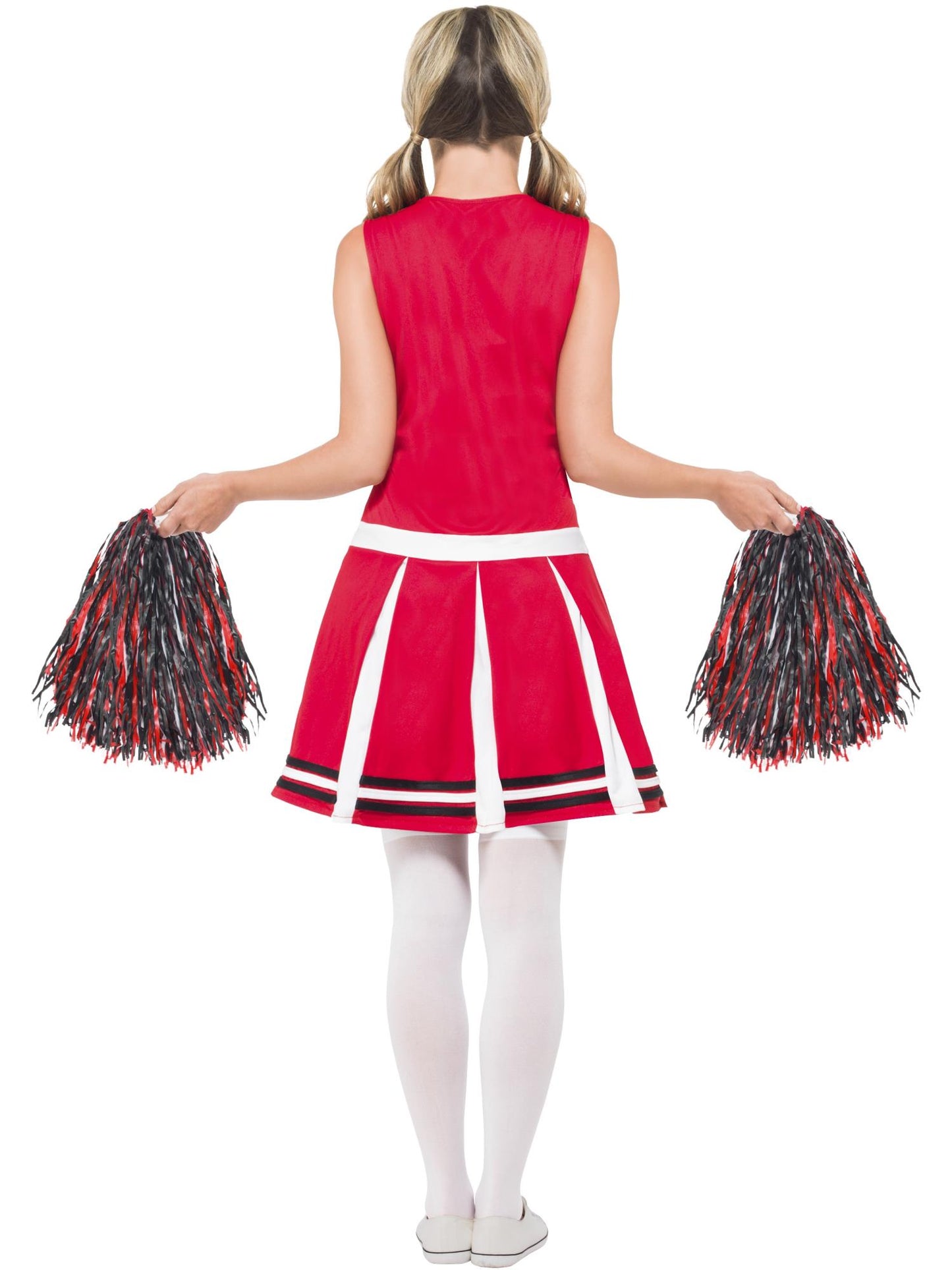 Smiffys Cheerleader Costume, Red CS für Damen