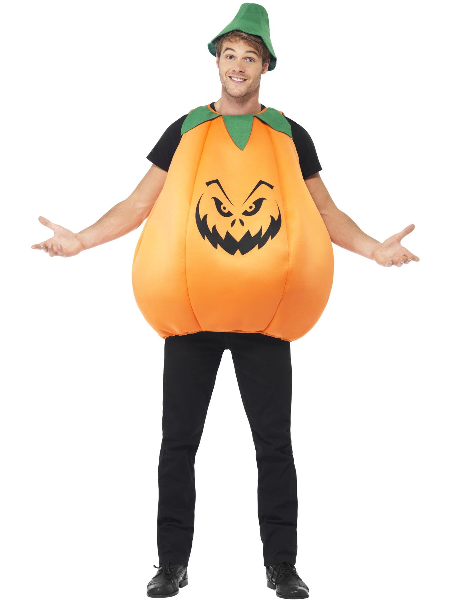Smiffys Pumpkin Costume, Orange CS für Unisex