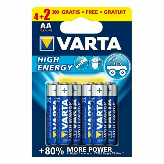 Alkali-Mangan-Batterie Varta 4906121436 1,5 V 1.55 V AA (6 Stücke)