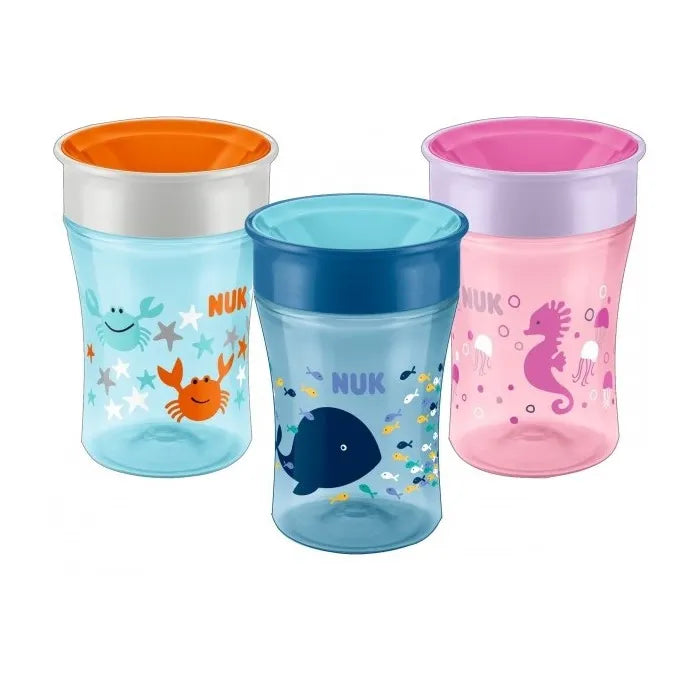 NUK NUK Learning Magic Cup Trinklernbecher ab 8 Monate 230 ml 1 Stück Kosmetik