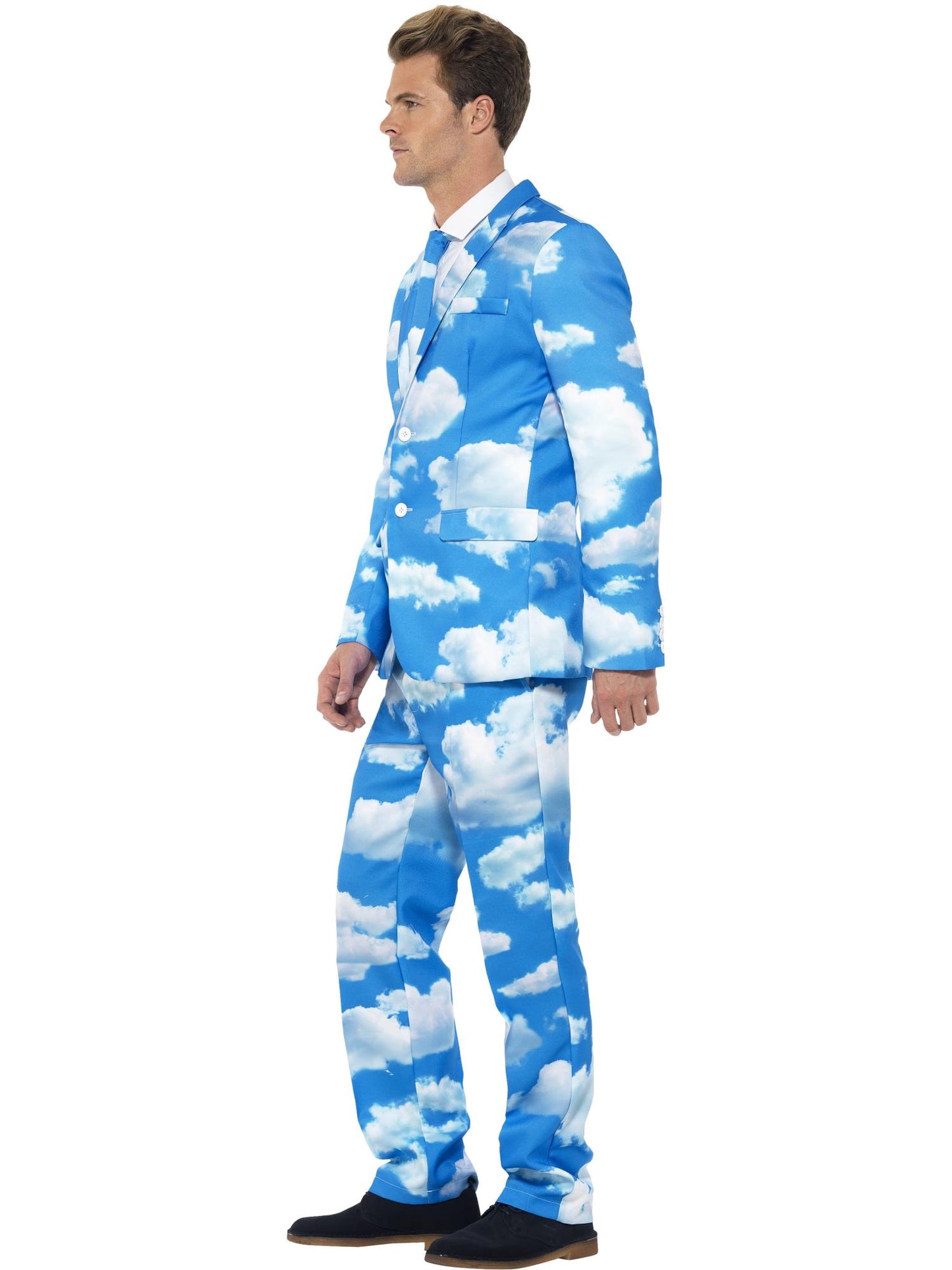 Smiffys COMEDY Sky High Suit, Blue CS für Herren