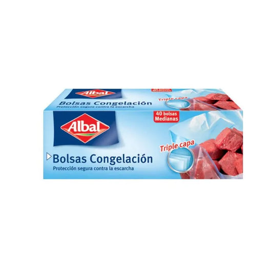 ALBAL ALBAL Medium Gefrierbeutel Triple Layer 40 Stück Kosmetik