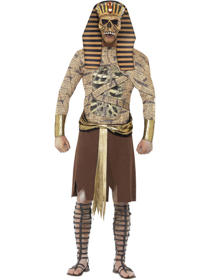 Smiffys PHAROAH Zombie Pharaoh, Gold CS für Herren