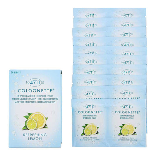 Setzen, 4711, Colognette, Reinigungstücher, 20 stk