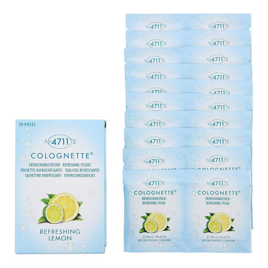 Setzen, 4711, Colognette, Reinigungstücher, 20 stk