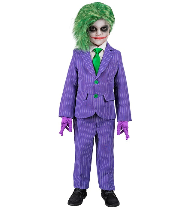 Böser Clown Party Fashion Anzug mit Jackett und Hose für Fasnacht