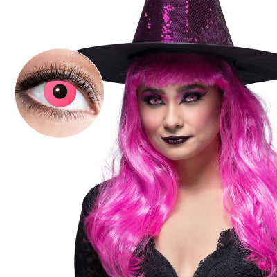 Boland Kostümzubehör-Kontaktlinsen 1-Wochen Kontaktlinsen – Zauberin Mystisches Grün für Cosplay