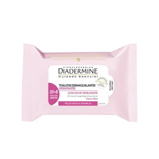 DIADERMINE DIADERMINE Moisturizing Make-up Entferner Tücher 25 Stück