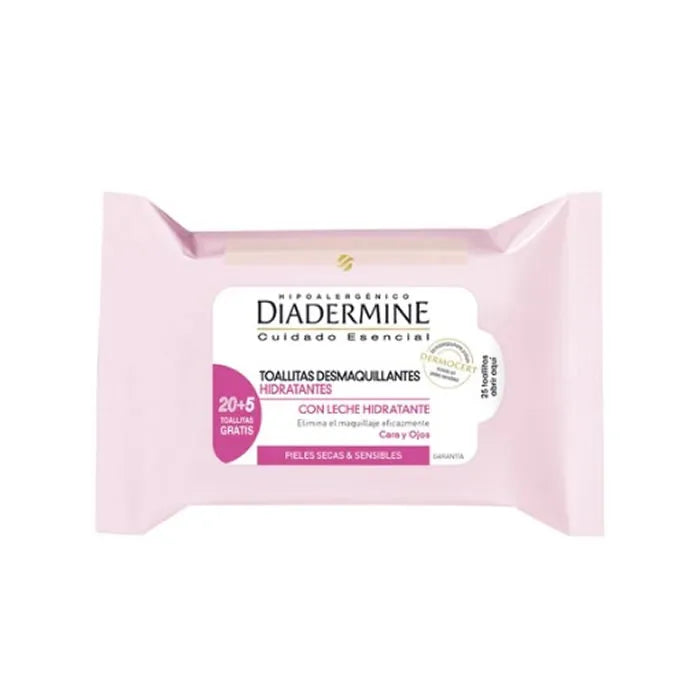 DIADERMINE DIADERMINE Moisturizing Make-up Entferner Tücher 25 Stück