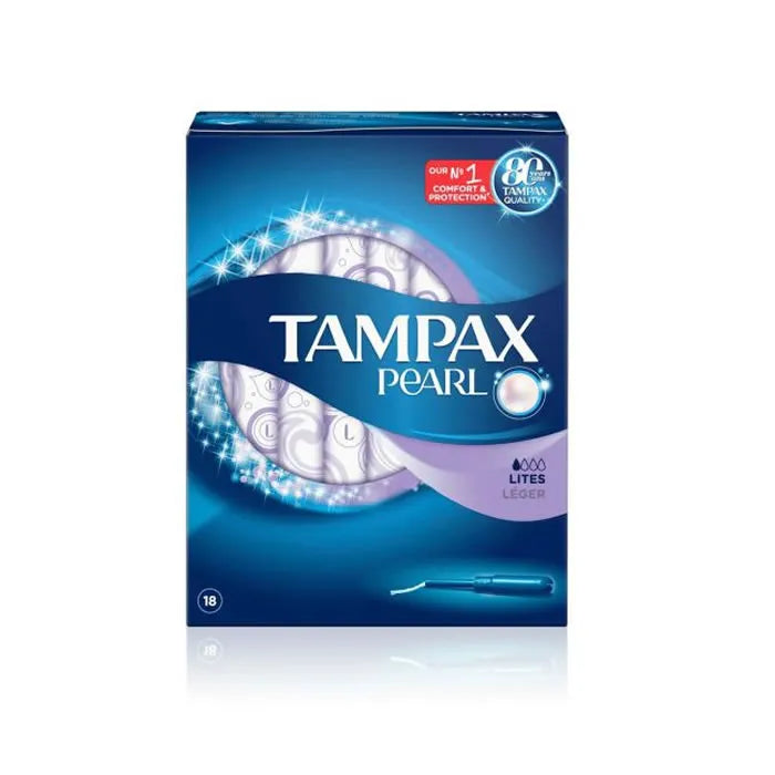 TAMPAX TAMPAX Pearl Lites Tampons 18 Stück Kosmetik