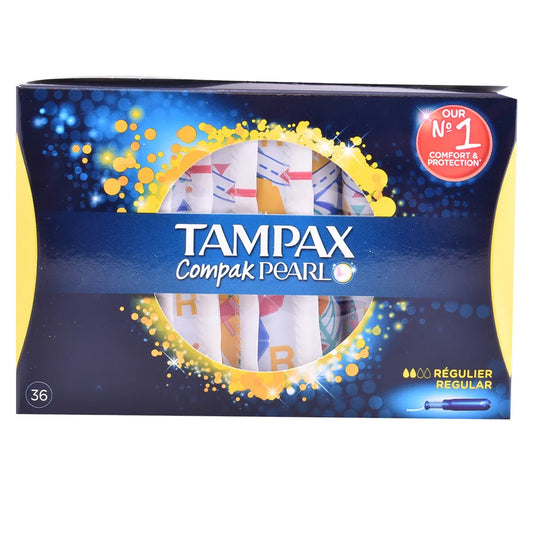 TAMPAX TAMPAX Pearl Compak Regular Tampons 36 Stück Kosmetik