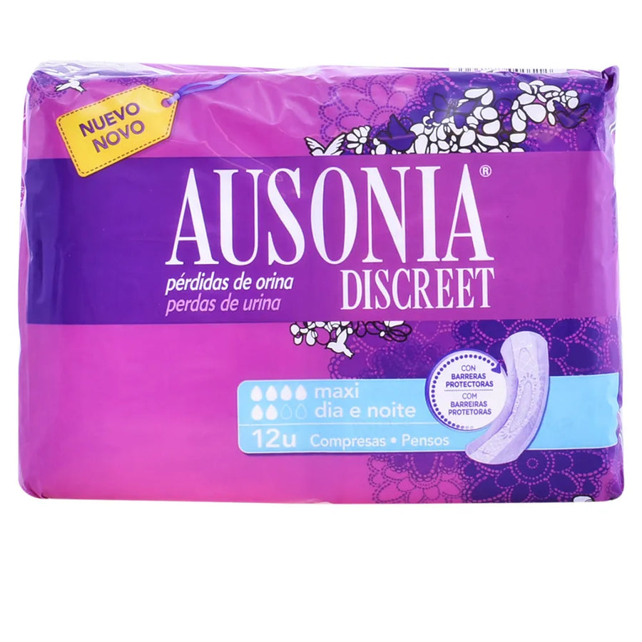 AUSONIA Ausonia Discreet Maxi Damenbinden 12 Stück Kosmetik