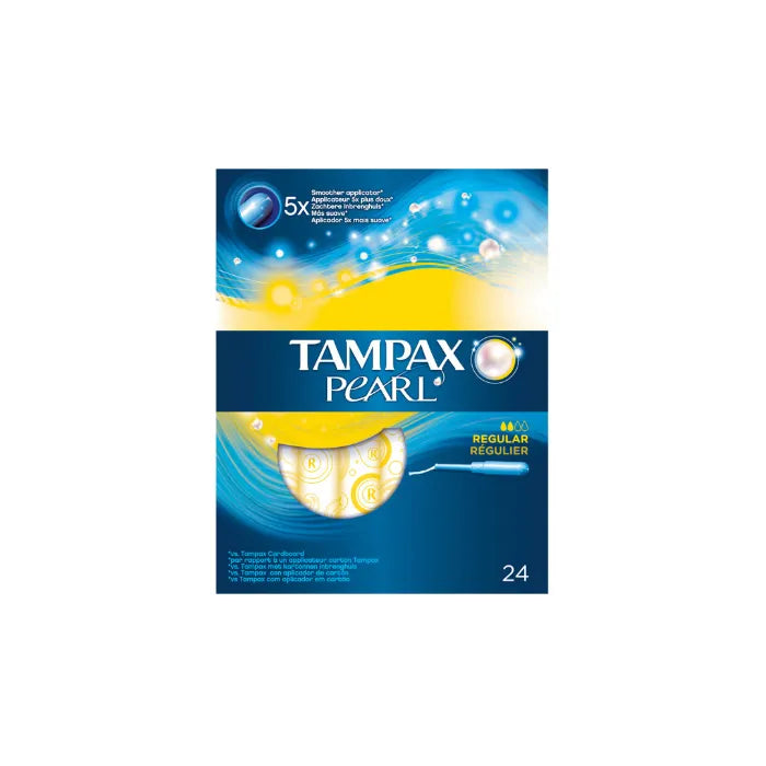 TAMPAX TAMPAX Pearl Regular Tampons 24 Stück Kosmetik