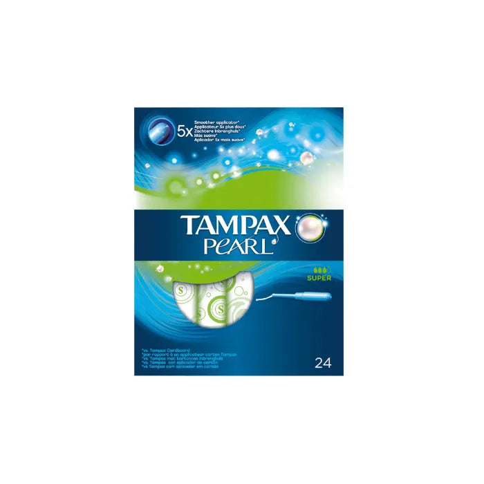 TAMPAX TAMPAX Pearl Súper Tampons 24 Stück Kosmetik