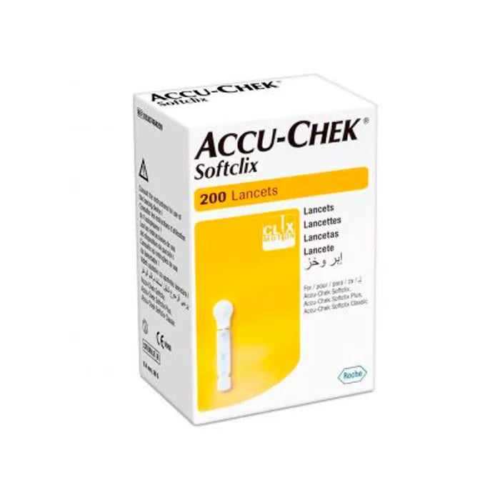 ROCHE ROCHE Softclix II Lanzetten 200 Stück für Blutzuckermessung Kosmetik
