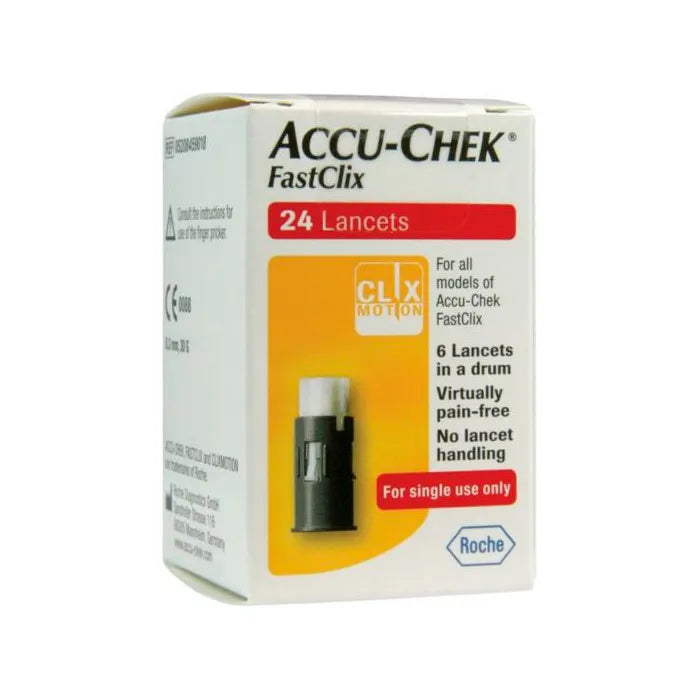 ACCU-CHEK ACCU-CHEK Fastclix Lanzetten 24 Stück für Blutzuckermessung Kosmetik