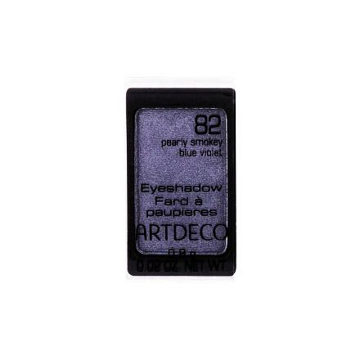 ArtDeco, ArtDeco, Eyeshadow Powder, 82, Pearly Smokey Blue Violet, 1 Shade, Refill, 0.8 g