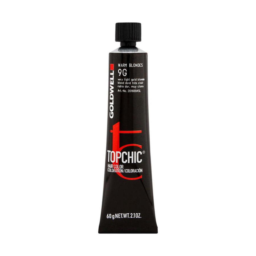 Goldwell Goldwell, TopChic, Permanente Haarfarbe, 9G Very Light Gold Blonde, 60 ml Regular