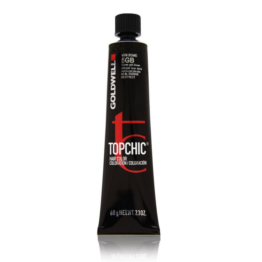 Goldwell Goldwell, Top Chic, Permanente Haarfarbe, 5GB Light Brown Gold, 60 ml Regular