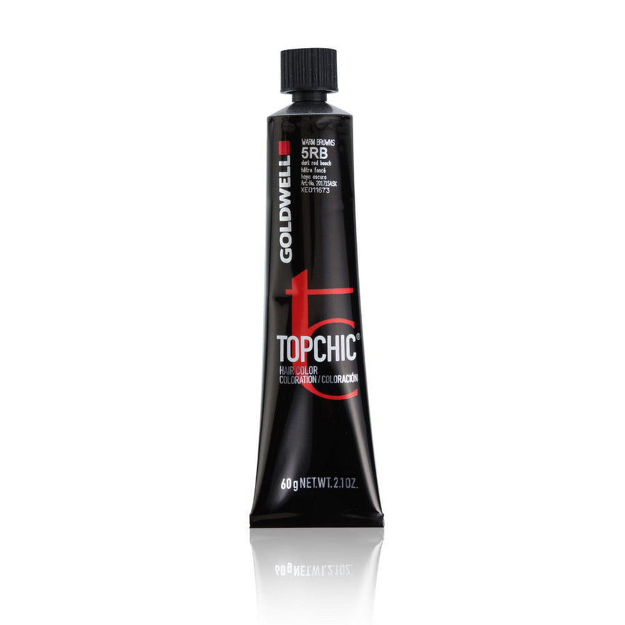 Goldwell Goldwell, TopChic, Permanente Haarfarbe, 5RB Dark Red Beech, 60 ml Regular