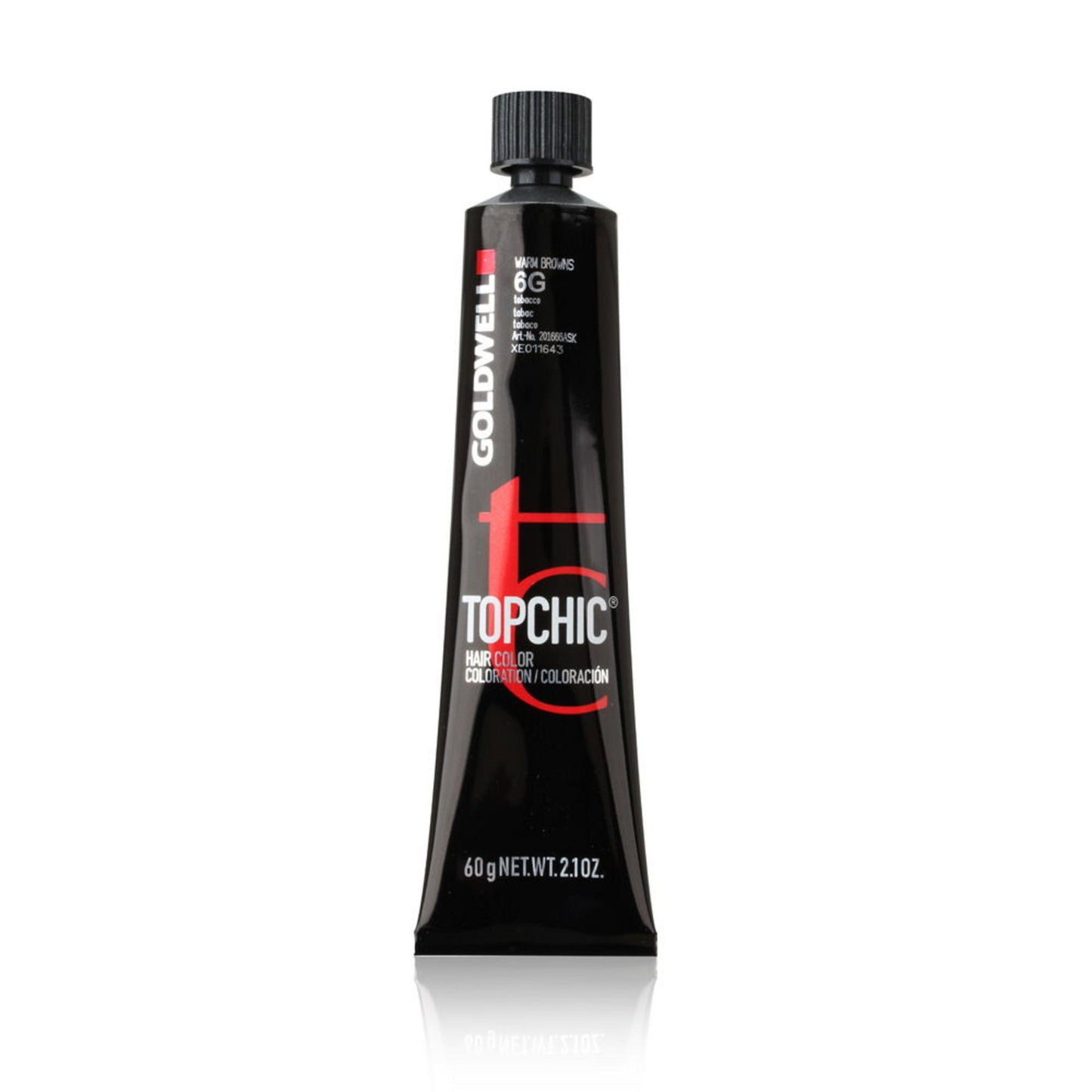 Goldwell Goldwell, TopChic, Permanente Haarfarbe, 6G Tabacco, 60 ml Regular