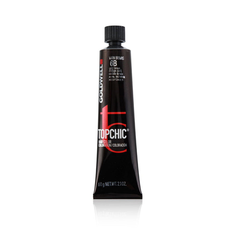 Goldwell Goldwell, TopChic, Permanente Haarfarbe, 6B Gold Brown, 60 ml Regular