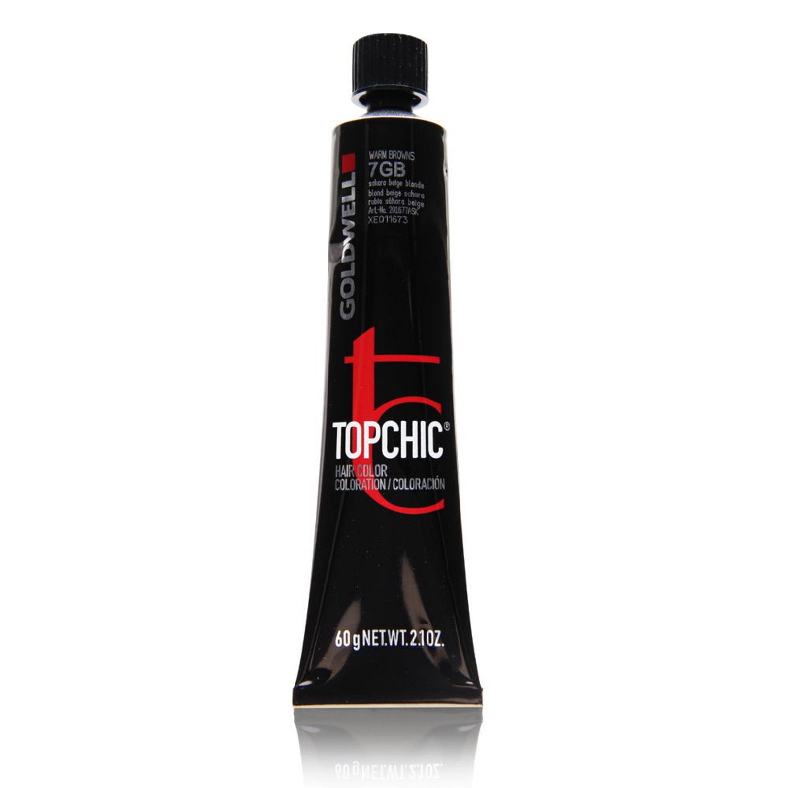 Goldwell Goldwell, TopChic, Permanente Haarfarbe, 7GB Sahara Beige Blonde, 60 ml Regular