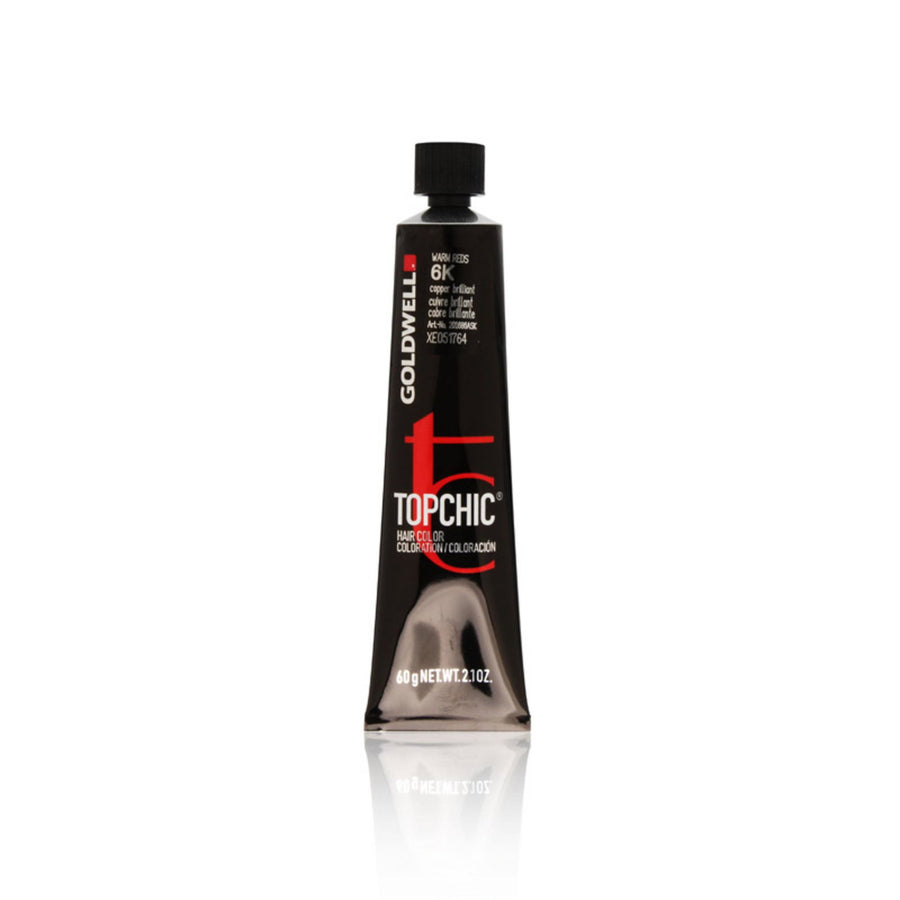 Goldwell Goldwell, TopChic, Permanente Haarfarbe, 6K Copper Brilliant, 60 ml Regular