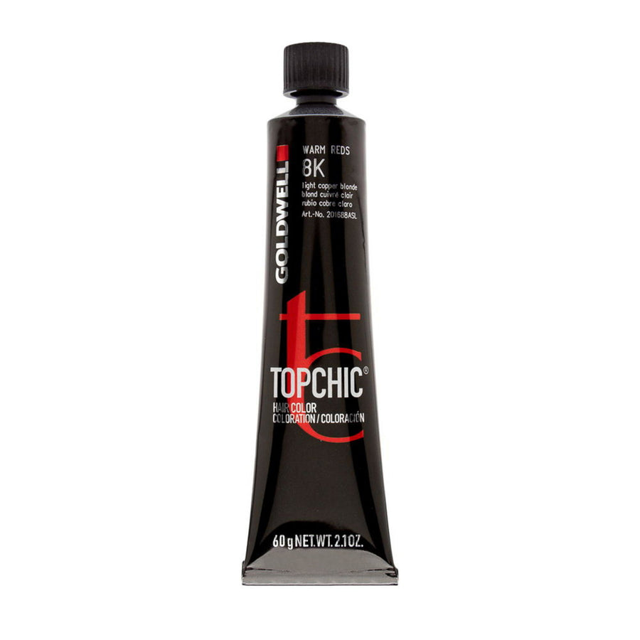 Goldwell Goldwell, TopChic, Permanente Haarfarbe, 8K Light Blonde Copper, 60 ml Regular