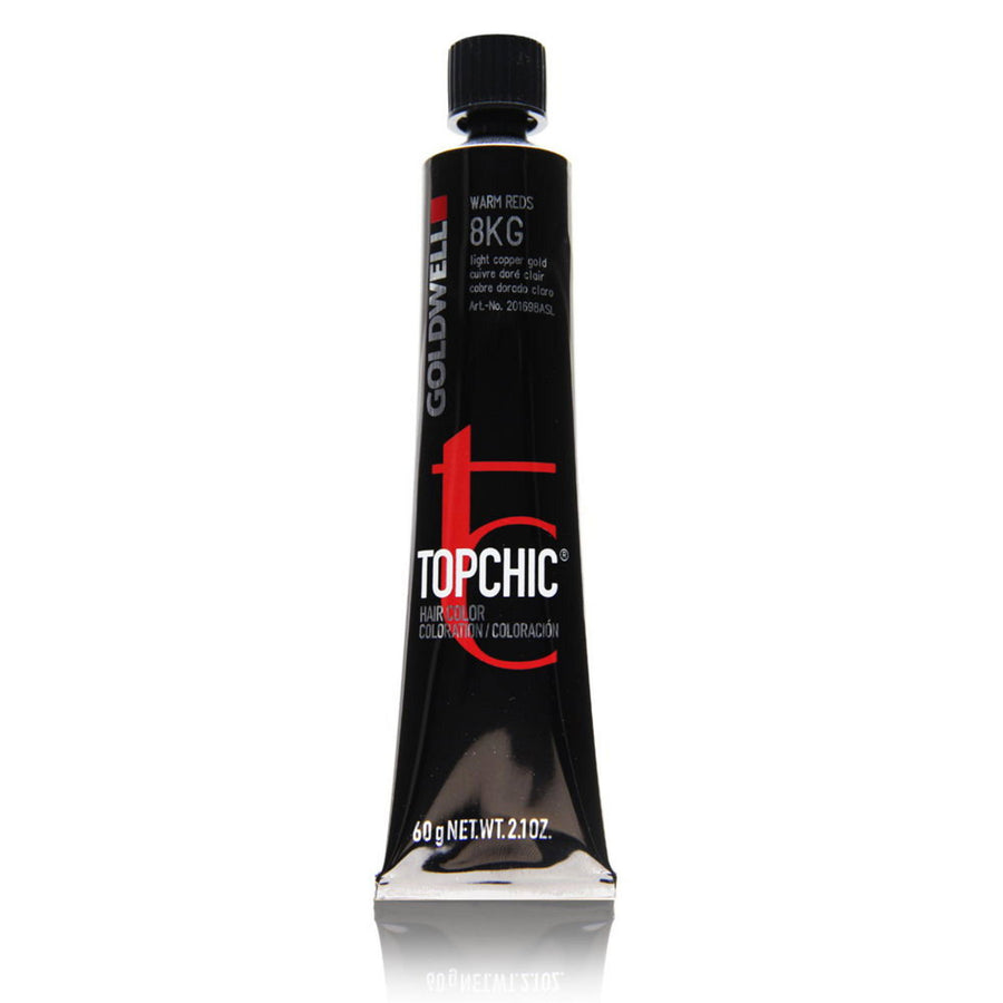 Goldwell Goldwell, TopChic, Permanente Haarfarbe, 8KG Light Copper Gold, 60 ml Regular