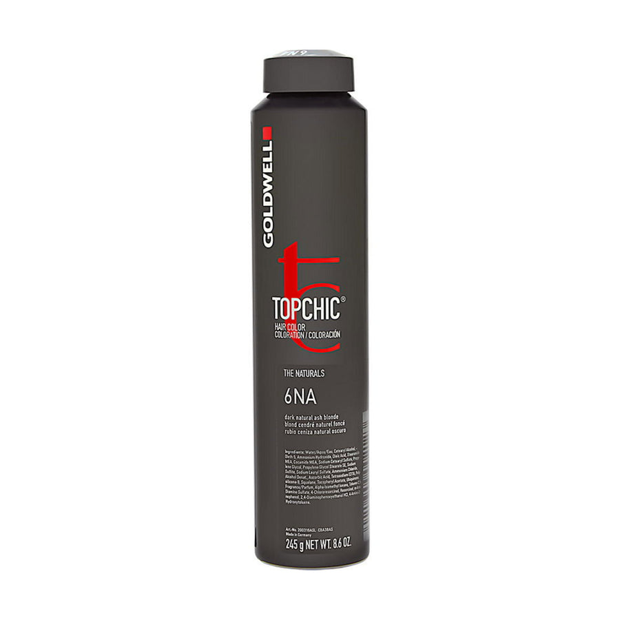 Goldwell Goldwell, TopChic, Permanente Haarfarbe, 6NA Dark Natural Ash Blonde, 250 ml Regular