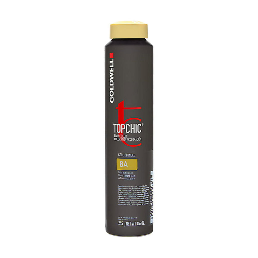 Goldwell Goldwell, TopChic, Permanente Haarfarbe, 8A Light Ash Blonde, 250 ml Regular