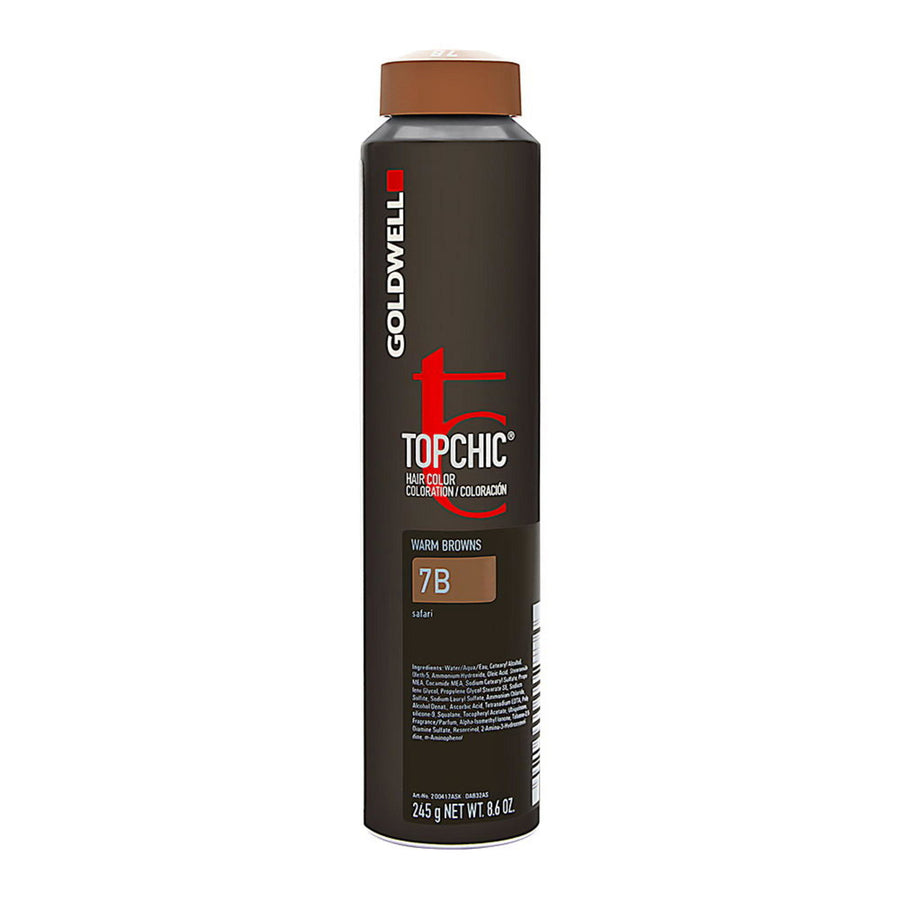 Goldwell Goldwell, TopChic, Permanente Haarfarbe, 7B Medium Blonde Beige, 250 ml Regular