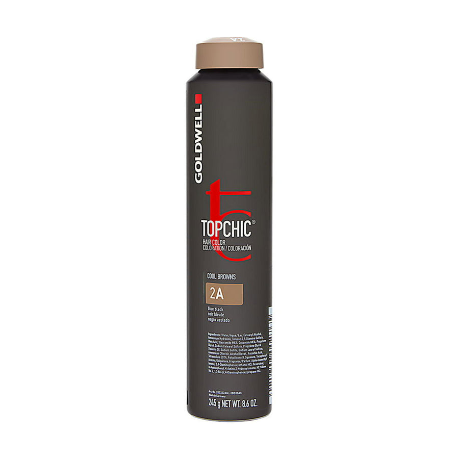 Goldwell Goldwell, TopChic, Glyzerin, Permanente Haarfarbe, 2A Blue Black, 250 ml Regular